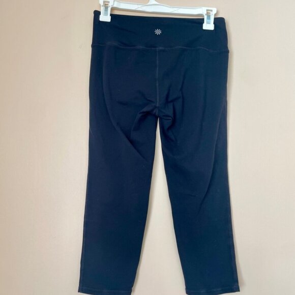 Atleta crop capri leggings Sz small black sporty work out yoga Gym - Picture 6 of 9